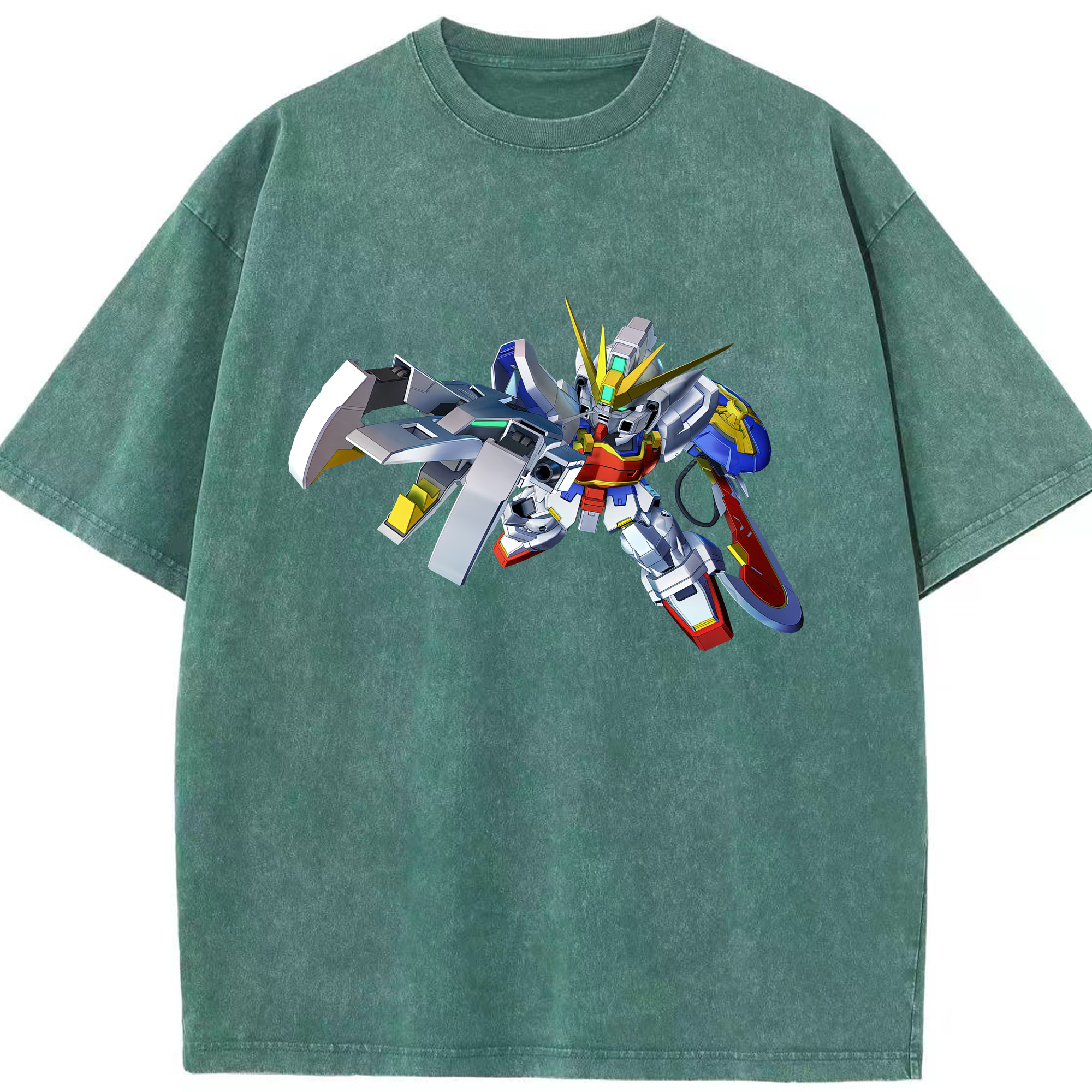 （画像用） 機動戦士ガンダム Mobile Suit Gundam 綿100% ヴィンテージ風 半袖Tシャツ（フロントプリント）